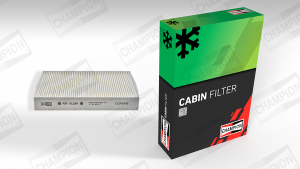 Filtro, Aria abitacolo - CCF0476 CHAMPION