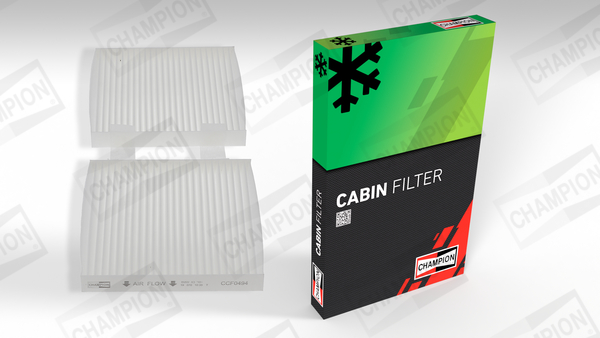 Filter, interior air - CCF0494 CHAMPION