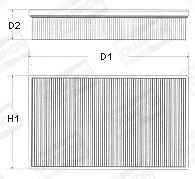 Air Filter - U552/606 CHAMPION