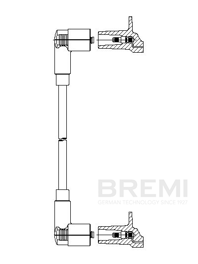 Zündleitung - 114/75 BREMI