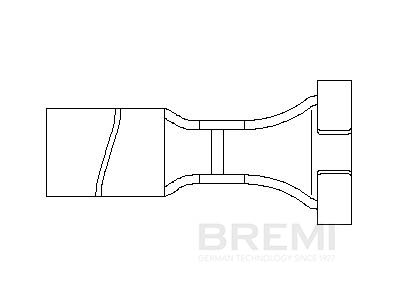 Manicotto spina, Cavo accensione - 13200/6 BREMI
