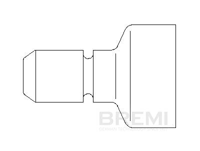 Connector Sleeve, ignition cable - 13297/3 BREMI