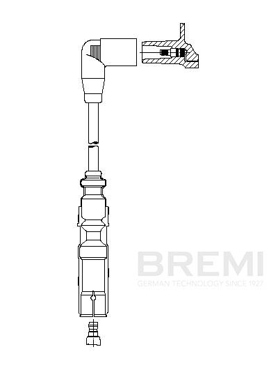 Cavo accensione - 162/66 BREMI