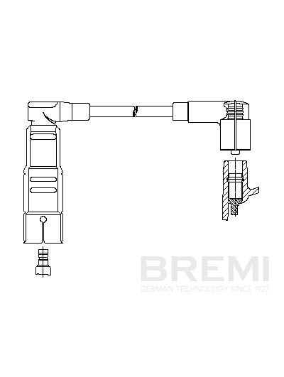 Cavo accensione - 201/55 BREMI
