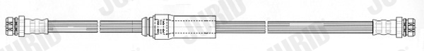 Brake Pad Set, disc brake - 571317J JURID