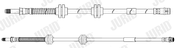 Brake Pad Set, disc brake - 571845J JURID