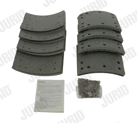 Brake Pad Set, disc brake - 572404J JURID