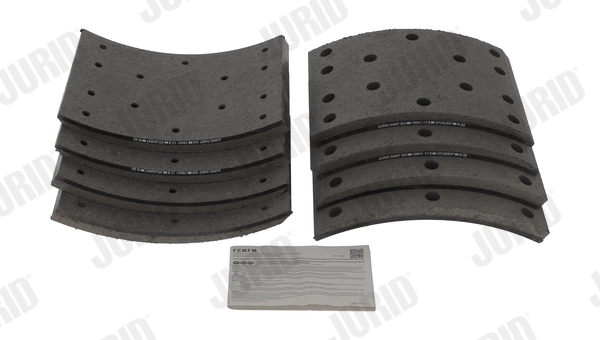Brake Pad Set, disc brake - 572513J JURID