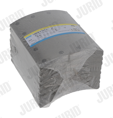 Brake Pad Set, disc brake - 572550J JURID