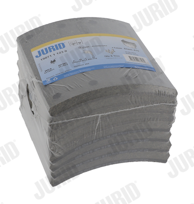 Комплект тормозных колодок, дисковый тормоз - 572574J JURID