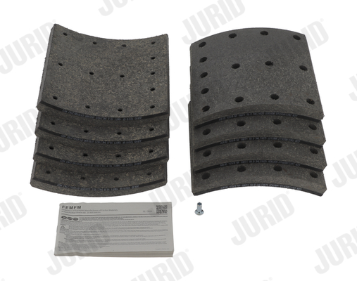 Brake Pad Set, disc brake - 572575J JURID