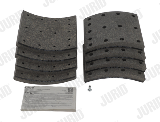Brake Pad Set, disc brake - 572590J JURID
