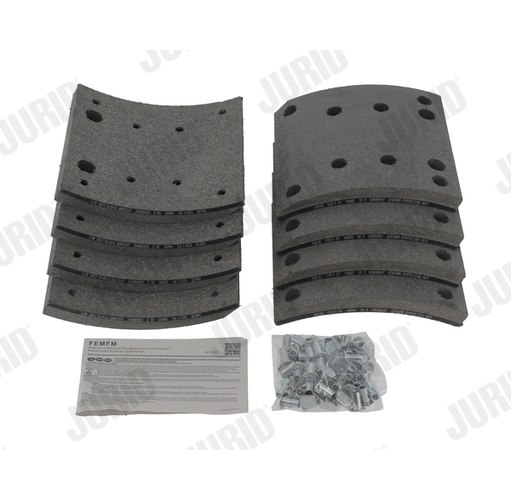 Brake Pad Set, disc brake - 573178JC JURID
