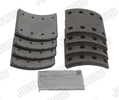 Brake Pad Set, disc brake - 573250JC JURID
