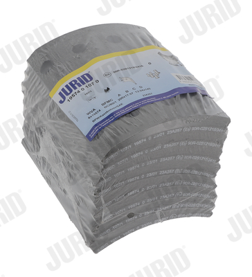 Brake Pad Set, disc brake - 573253J JURID