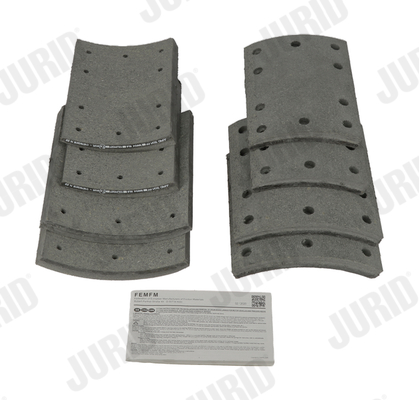 Комплект тормозных колодок, дисковый тормоз - 573285J JURID