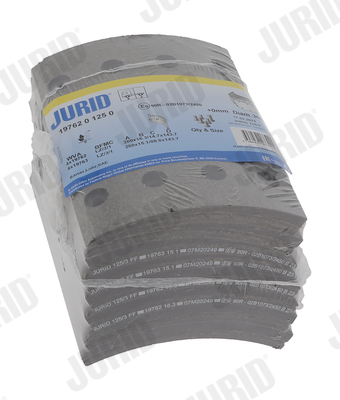 Brake Pad Set, disc brake - 573367J JURID