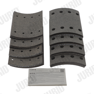 Brake Pad Set, disc brake - 573376J JURID