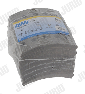 Комплект тормозных колодок, дисковый тормоз - 573436J JURID