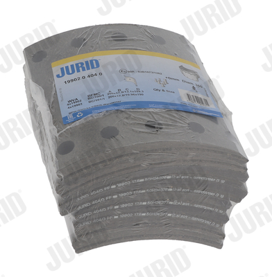 Brake Pad Set, disc brake - 573607J JURID