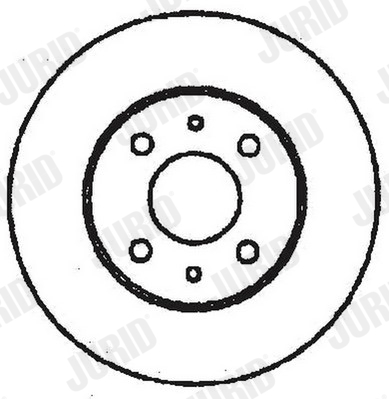 Brake Disc - 561329JC JURID