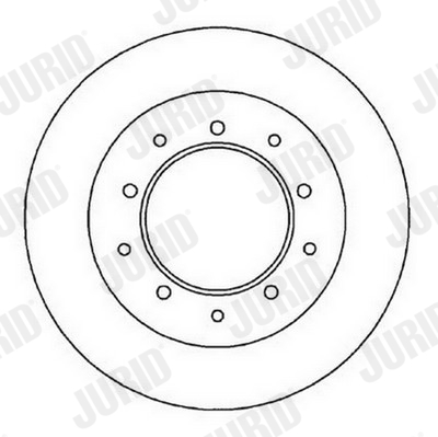 Brake Disc - 561353JC JURID