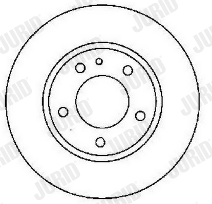 Brake Disc - 561520JC JURID