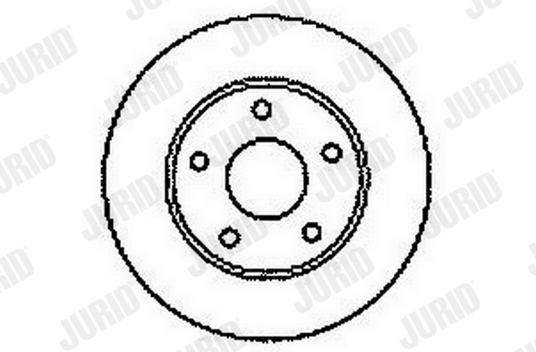 Brake Disc - 561549JC JURID