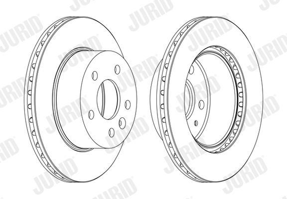 Brake Disc - 562054JC JURID