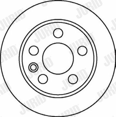 Brake Disc - 562057JC JURID