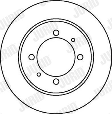 Brake Disc - 562059JC JURID