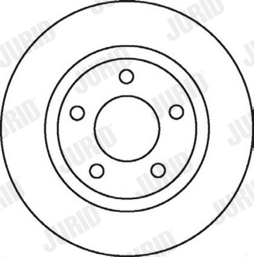 Brake Disc - 562060JC JURID