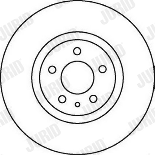 Brake Disc - 562061JC JURID