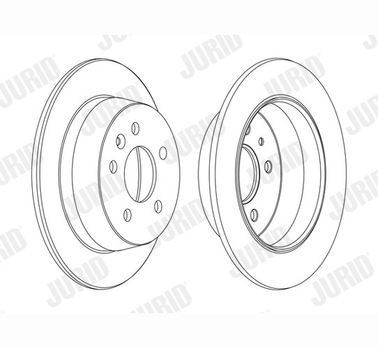 Brake Disc - 562065JC JURID