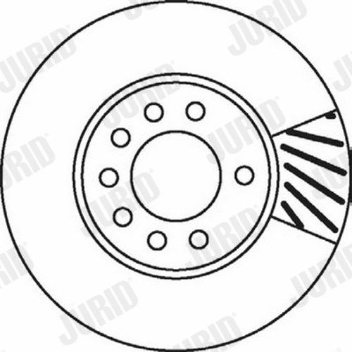Brake Disc - 562070JC JURID