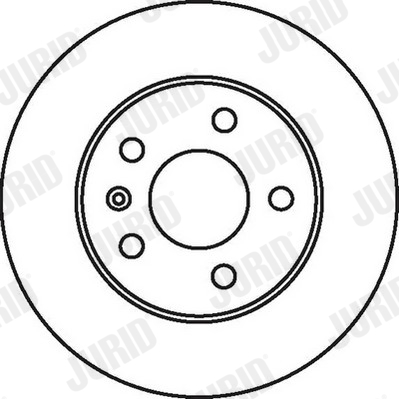 Brake Disc - 562072JC JURID