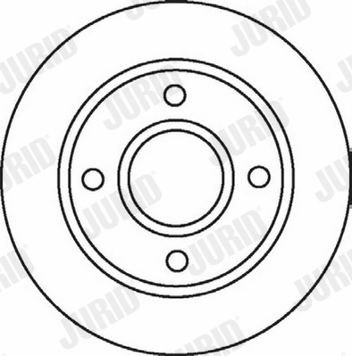 Brake Disc - 562078JC JURID