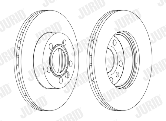Brake Disc - 562080JC JURID