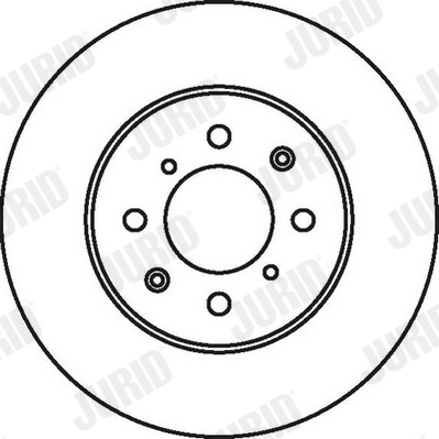 Brake Disc - 562082JC JURID
