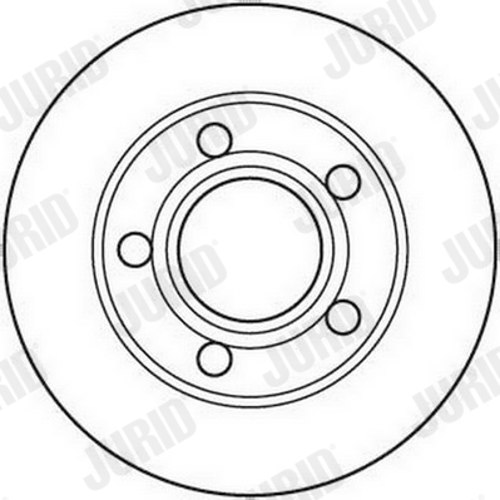 Brake Disc - 562089JC JURID