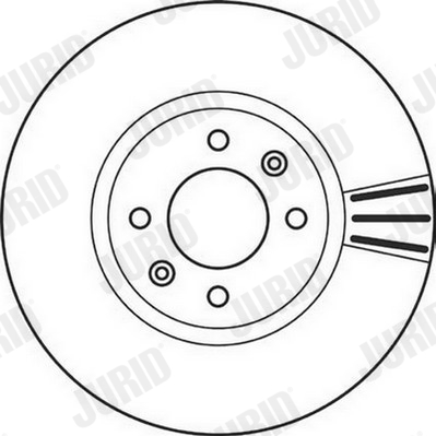 Brake Disc - 562131JC JURID
