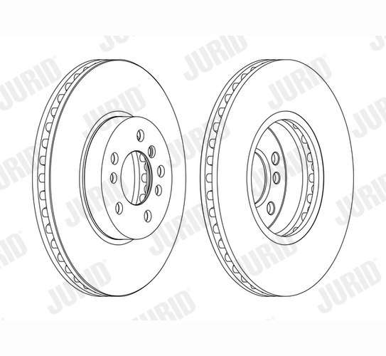 Brake Disc - 562134JC-1 JURID