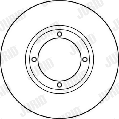 Brake Disc - 562138JC JURID