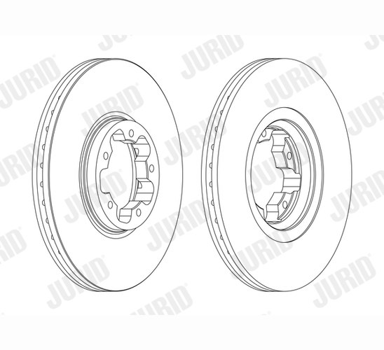 Brake Disc - 562141JC JURID