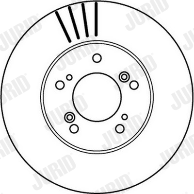 Brake Disc - 562143JC JURID