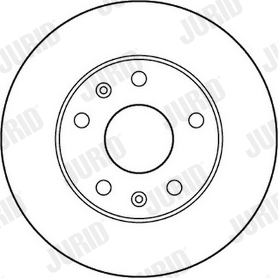 Brake Disc - 562153JC JURID
