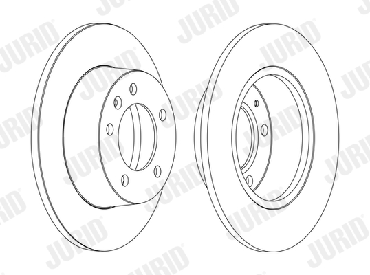 Brake Disc - 562164JC JURID