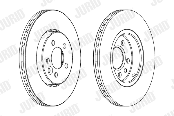 Brake Disc - 562165JC JURID