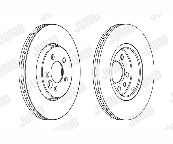 Brake Disc - 562165JC JURID