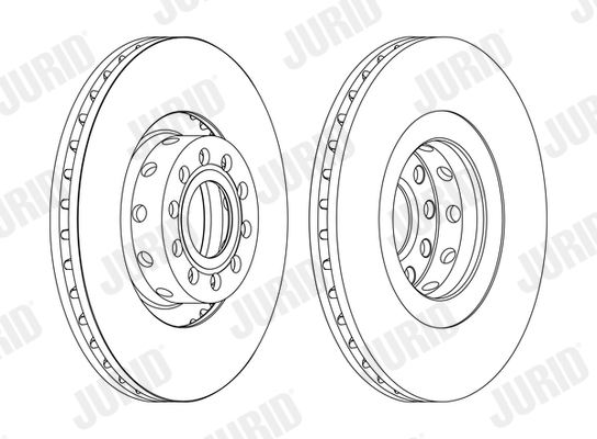 Brake Disc - 562175JC-1 JURID